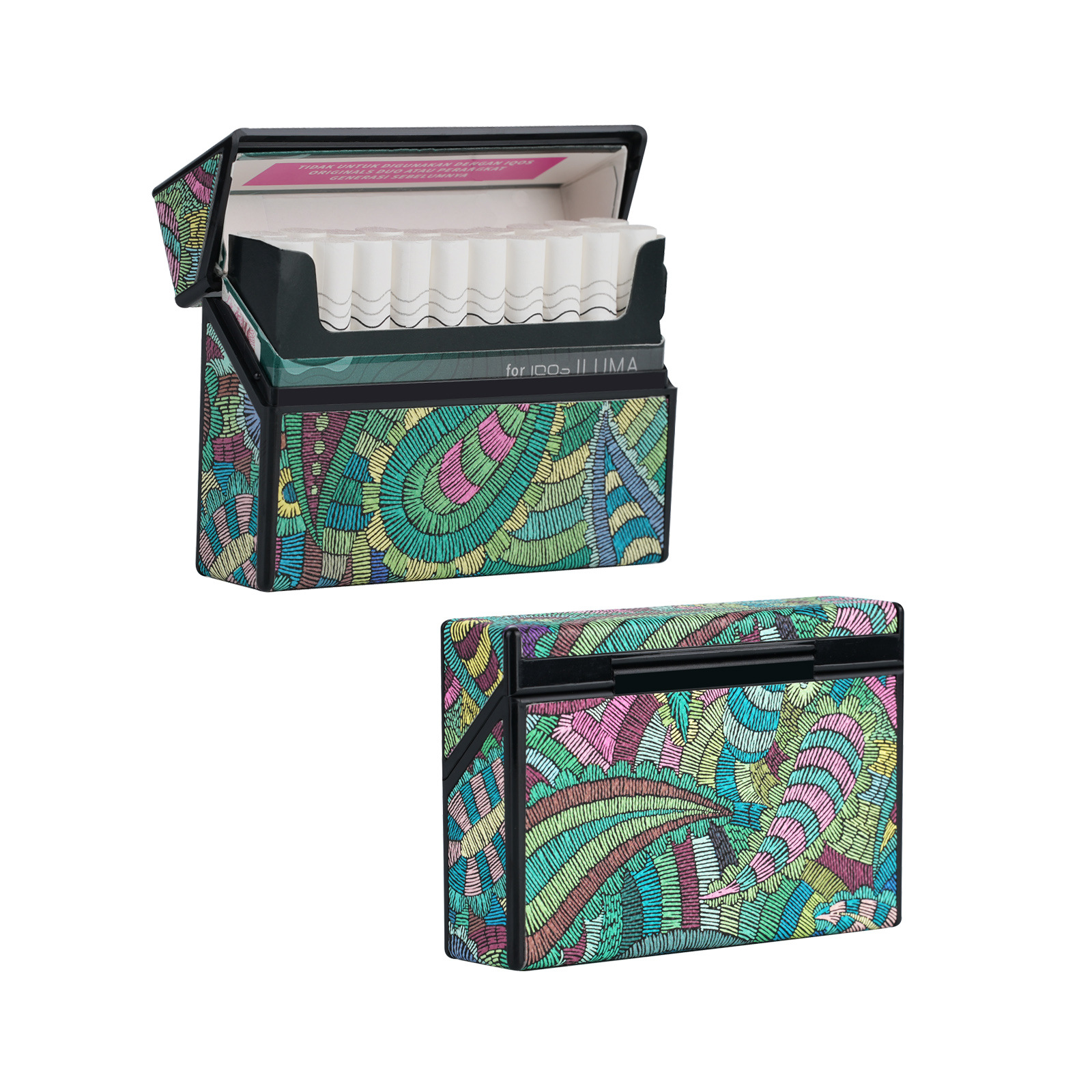 現貨for iluma i one leather cover適用terea菸彈清潔收納皮革套